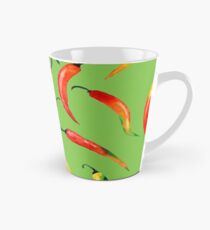 - Chilli pattern (green) - Tall Mug