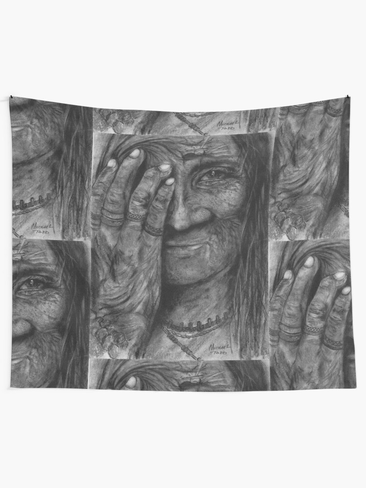 Alternate view of Lakota Elder Tapestry