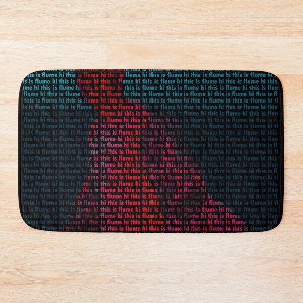 Item preview, Hi This Is Flume Text Print designed and sold by adinecalli.