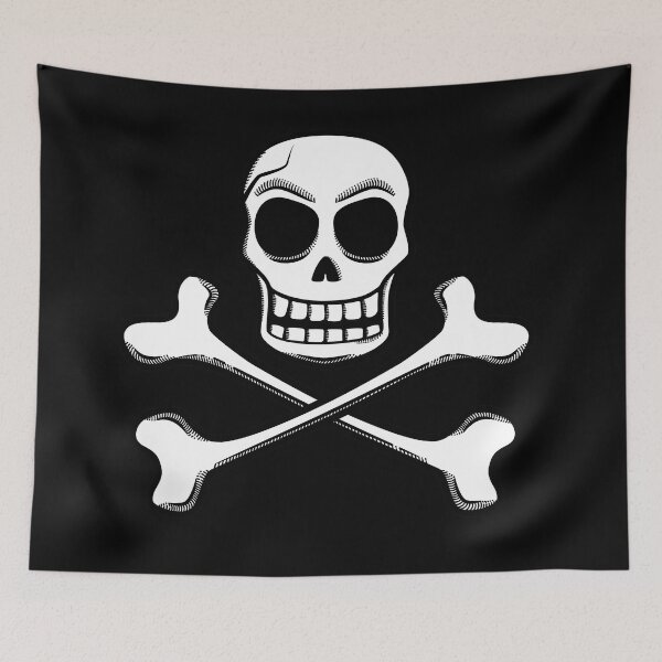 Item preview, Scull and Crossbones - An Eternal Smile designed and sold by TheGeometricFox.