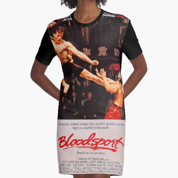 Bloodsport Poster Shirt Graphic T-Shirt Dress