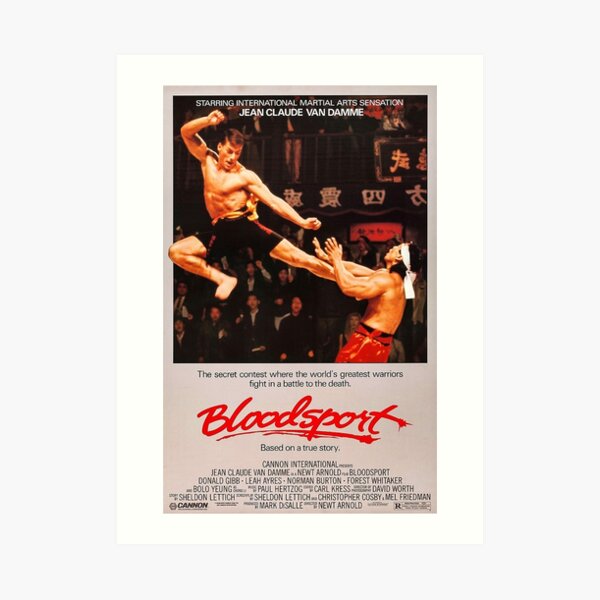 Bloodsport Poster Shirt Art Print
