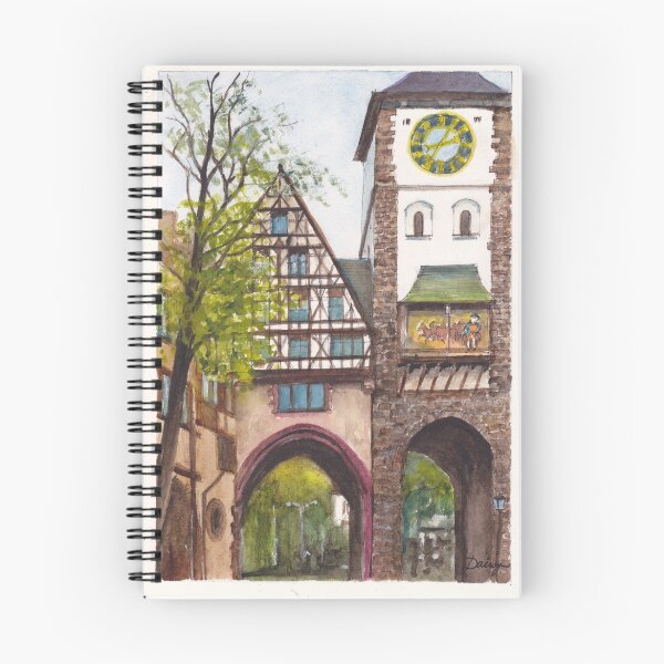 Item preview, Schwabentor (Schwaben Gate), Freiburg in Breisgau, Germany designed and sold by Dai Wynn Fine Art.