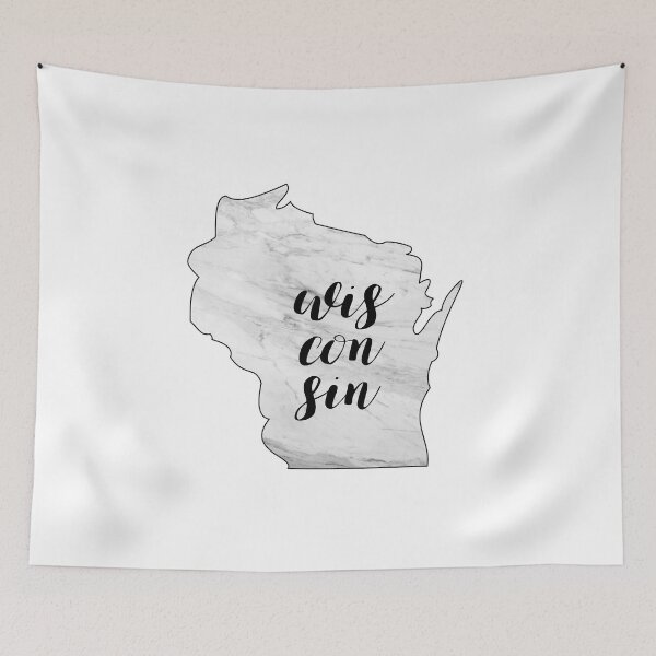 Item preview, Wisconsin- Gray Marble designed and sold by mlvonder02.