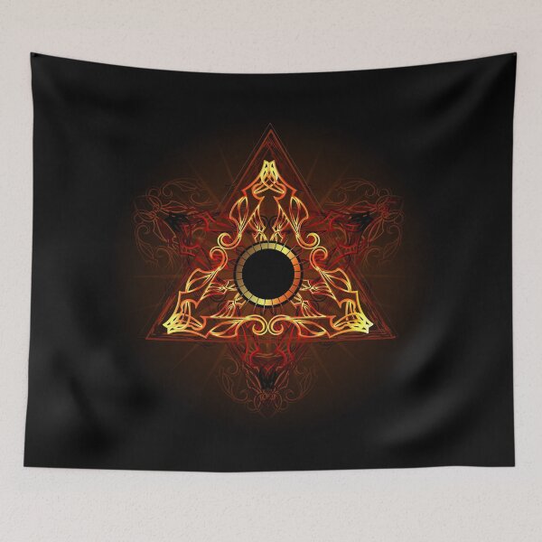 Item preview, Fire symbol ( Fiery sign ) designed and sold by Blackmoon9.