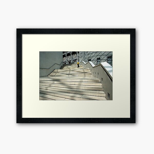 Scale and Steps Framed Art Print