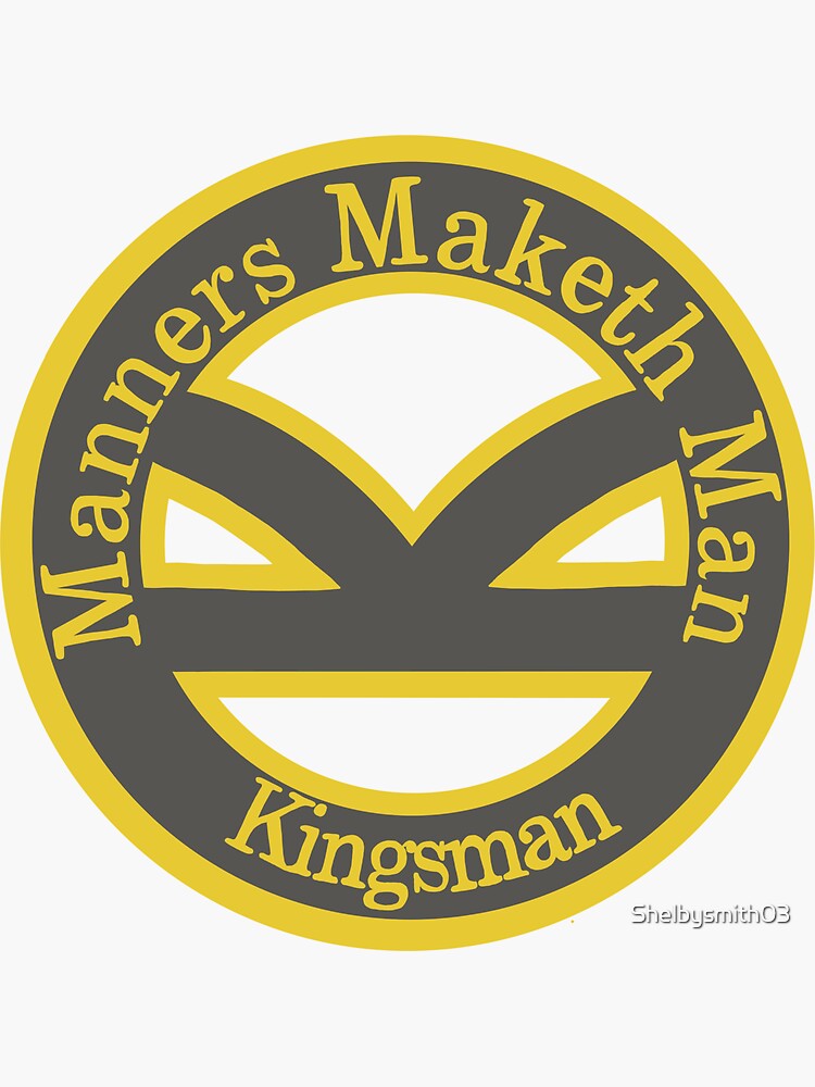 Stylish Kingsman Tailor Shop Sticker