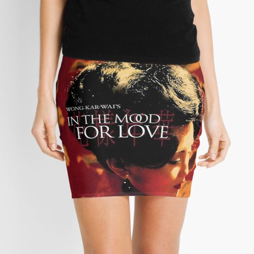 In The Mood For Love Poster Shirt - Wong Kar Wai Mini Skirt