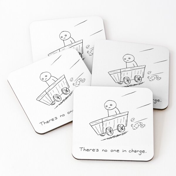 Item preview, There's No One In Charge - with harrowing implications designed and sold by DiabolickalPLAN.