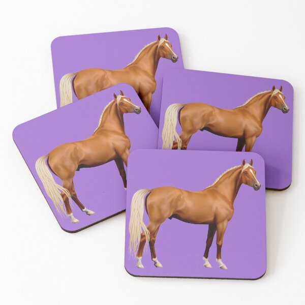 Item preview, BROWN HORSE ON AMETHYST designed and sold by PetsandBeyond.