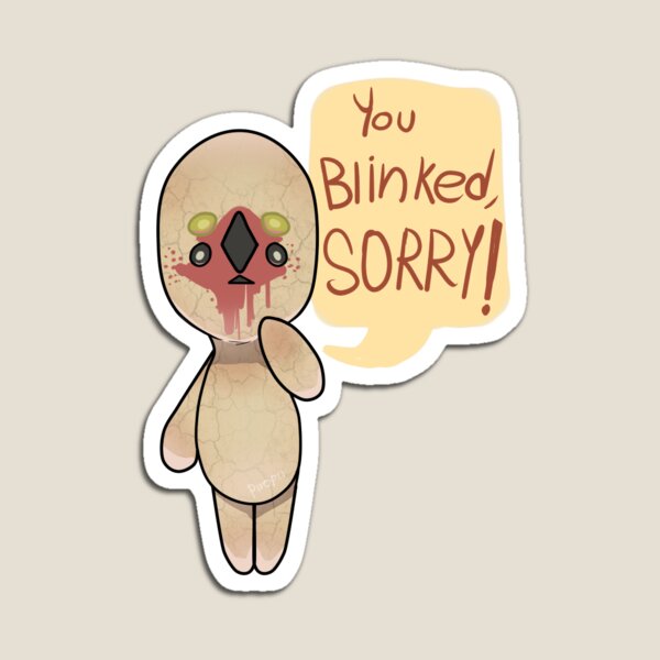 SCP-173 Chibi Sticker for Sale by Foxcada