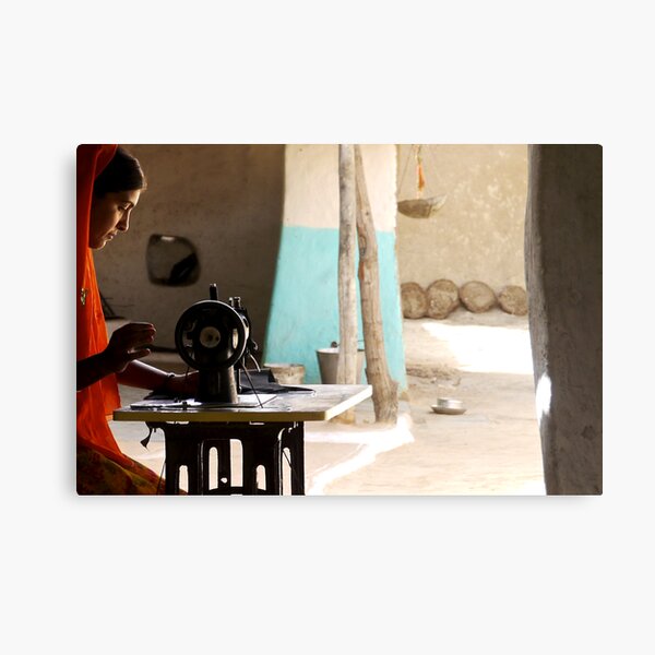 the sewing room Canvas Print