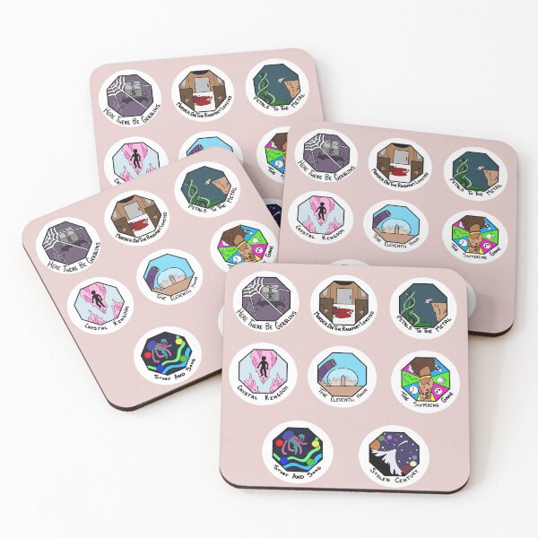 TAZ Balance Arcs Coasters (Set of 4)