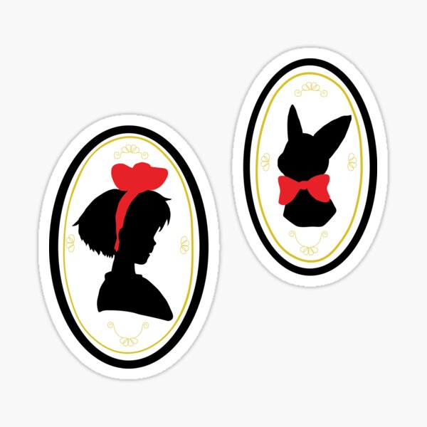 Of Ribbons Pair Sticker