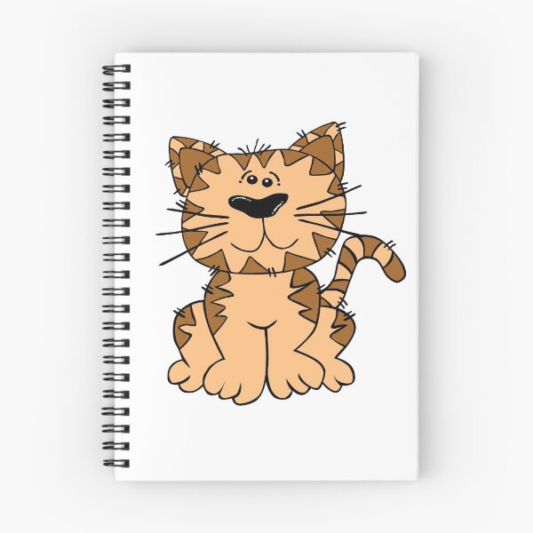 Item preview, Brown Striped Cartoon Cat  designed and sold by Darcy777.