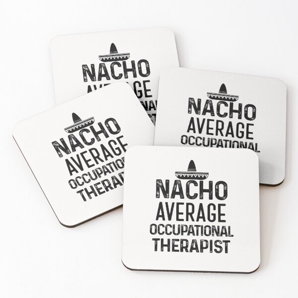 Artikelvorschau, Nacho durchschnittliche Ergotherapeut lustiges Geschenk für OT Sombrero Geschenk entworfen und verkauft von MommyMakesGifts.