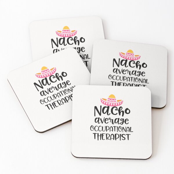 Artikelvorschau, Lustiges Geschenk des Nacho-durchschnittlichen Beschäftigungstherapeuten für OT-Rosa-Sombrero-Geschenk entworfen und verkauft von MommyMakesGifts.