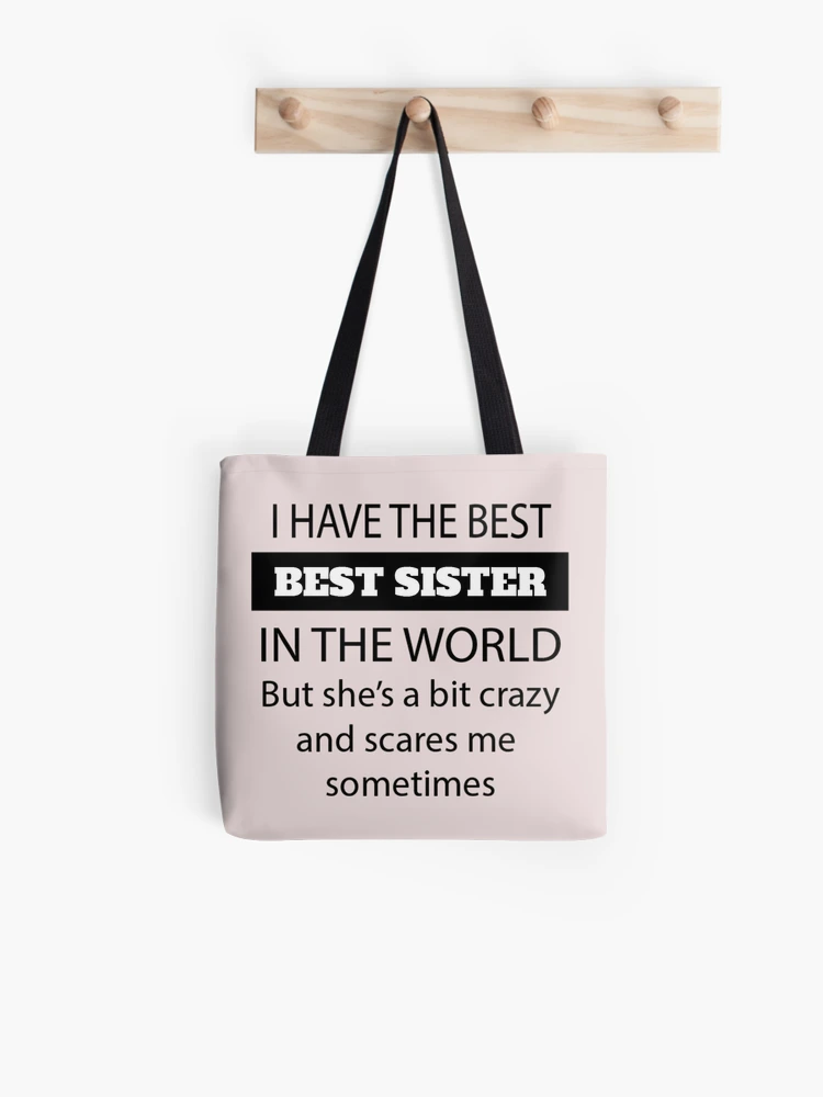 Fun Little Sister Gifts – Perfect Little Sister Birthday Gift – Gifts for  Little Sister –  Tote Bag for Sale by happygiftideas