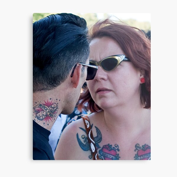Yes Metal Print
