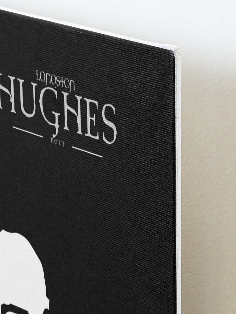 Alternate view of A Quote By Langston Hughes Mounted Print
