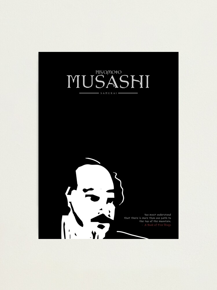 Alternate view of A Quote By Miyamoto Musashi Photographic Print