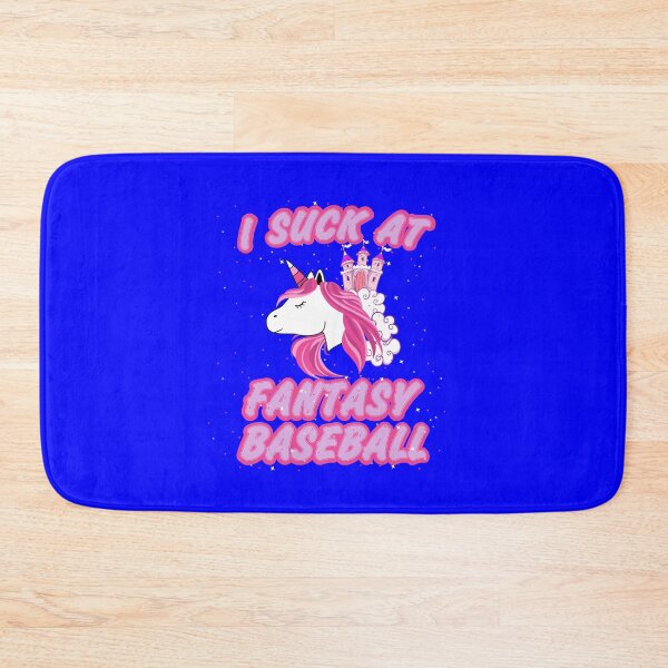 Item preview, I Suck at Fantasy Baseball Funny Unicorn Sports designed and sold by Hananiah Merch.
