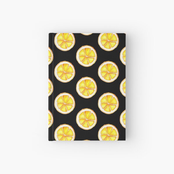 Watercolor Orange Hardcover Journal