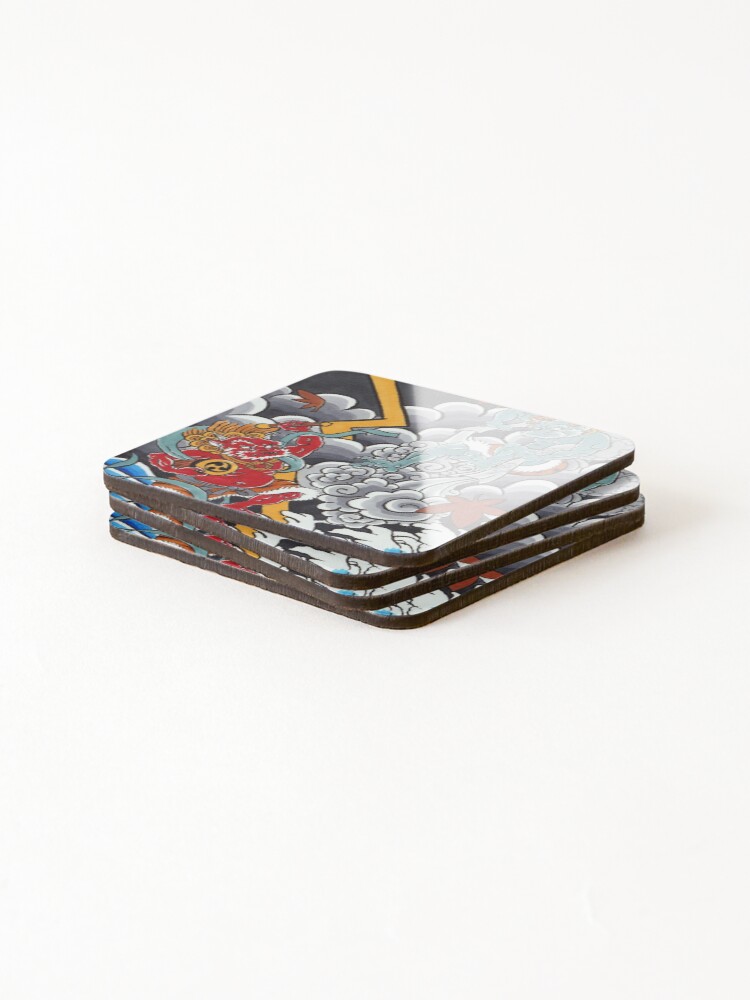Thumbnail 4 of 5, Coasters (Set of 4), Sibling Rivalry designed and sold by Brandon Torres.