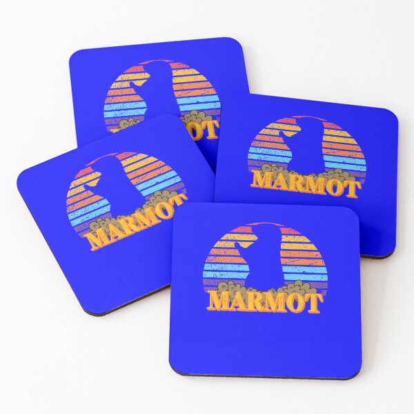 Item preview, Vintage Marmot Distressed Retro Sun Animal Lovers designed and sold by Hananiah Merch.