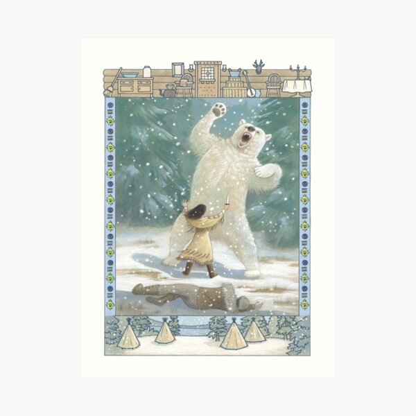 Letters From The Labyrinth | Room #7: Wisakedjak Lodge (Whiskey-Jack Lodge) Art Print