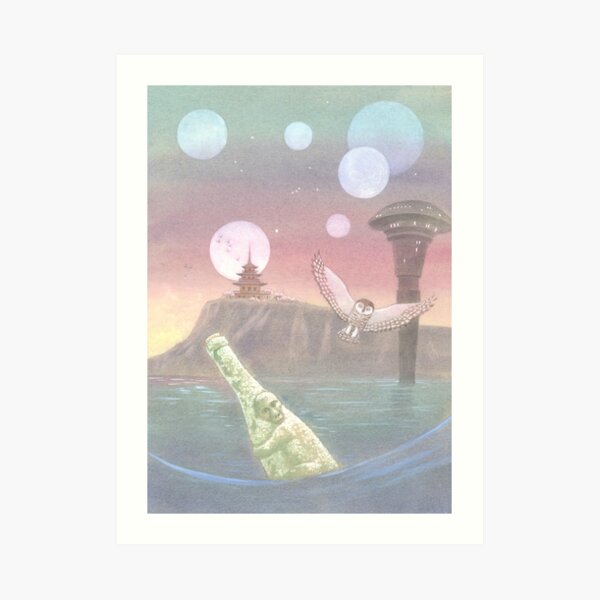 Letters From The Labyrinth | Room #8: The Waystation at Tzu Art Print