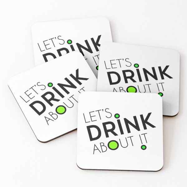 Item preview, Lets Drink About It designed and sold by prettyvocal.