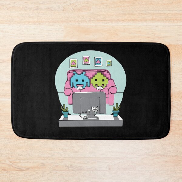 Item preview, Space Invader Couch Gamers Gamer Gift designed and sold by oberdoofus.