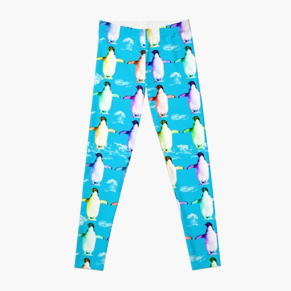 Rainbow Penguins Leggings