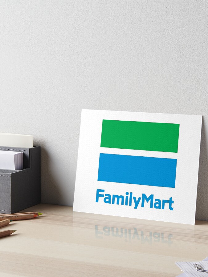 Family Mart Art Board Print By 3folds Redbubble