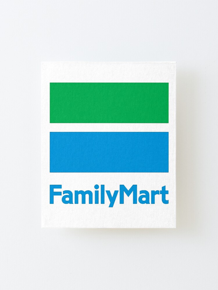 Family Mart Mounted Print By 3folds Redbubble