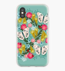 Vinilo o funda para iPhone Buckeye Butterly Florals por Andrea Lauren