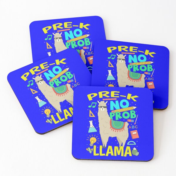 Item preview, Pre-K No Prob Llama Back to School Teacher Student designed and sold by Hananiah Merch.