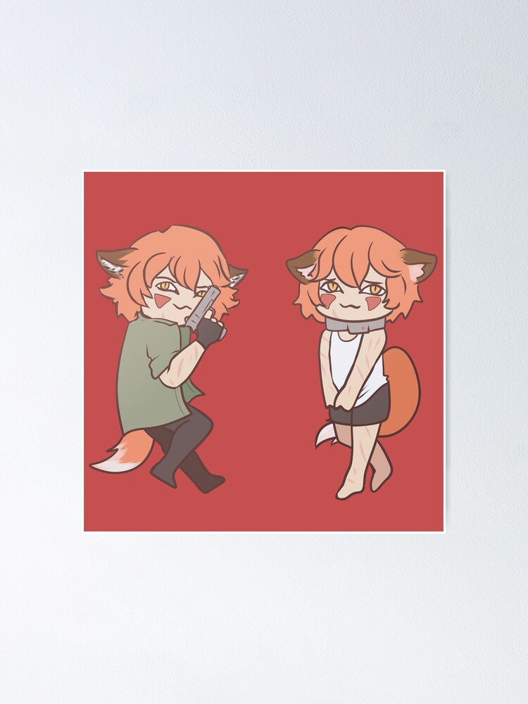 ren-hana-boyfriend-to-death-2-sticker-pair-poster-by-slenderfluid-redbubble