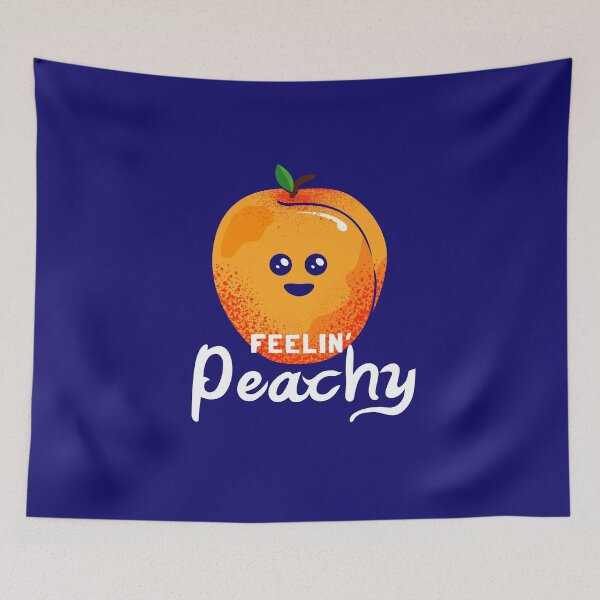 Item preview, Feelin Peachy - Cute Peach designed and sold by propellerhead.