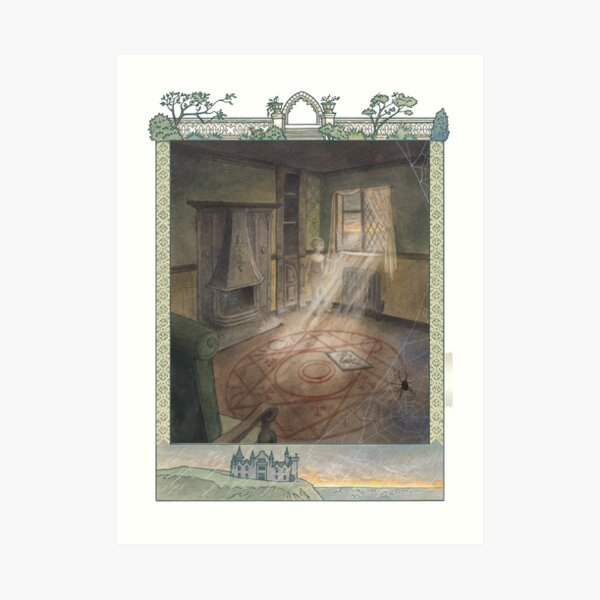 Letters From The Labyrinth | Room #9: Ravnsbrae Manor Art Print