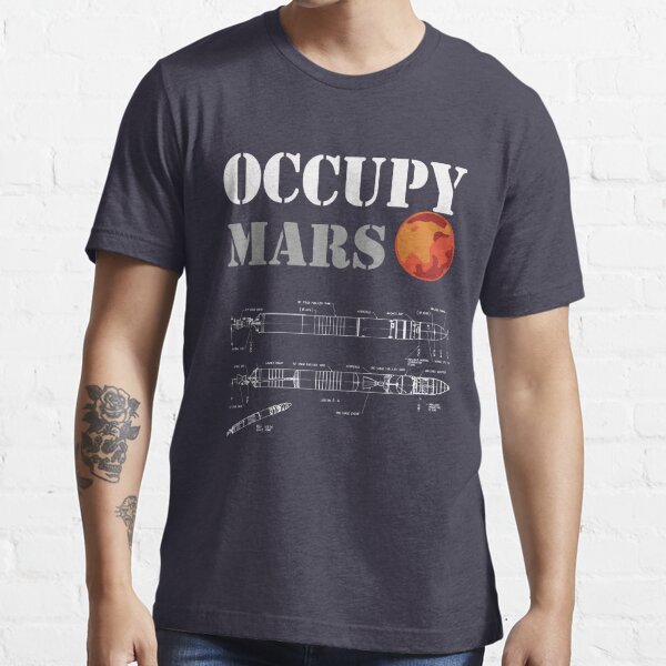 elon musk occupy t shirt