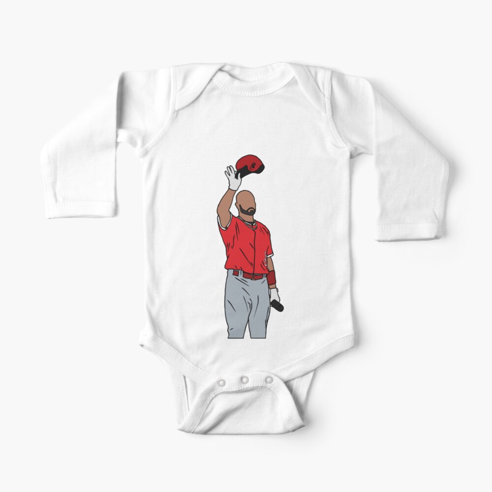 Albert Pujols Return To St. Louis Baby One-Piece for Sale by