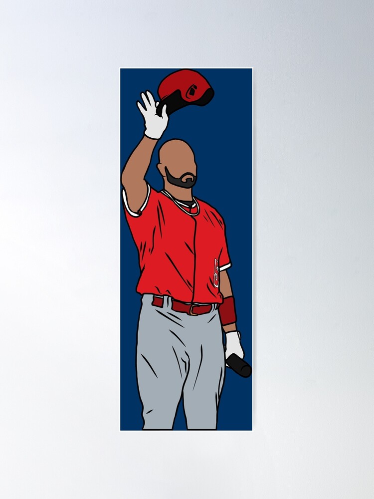 Albert Pujols Poster St. Louis Cardinals Poster Canvas 