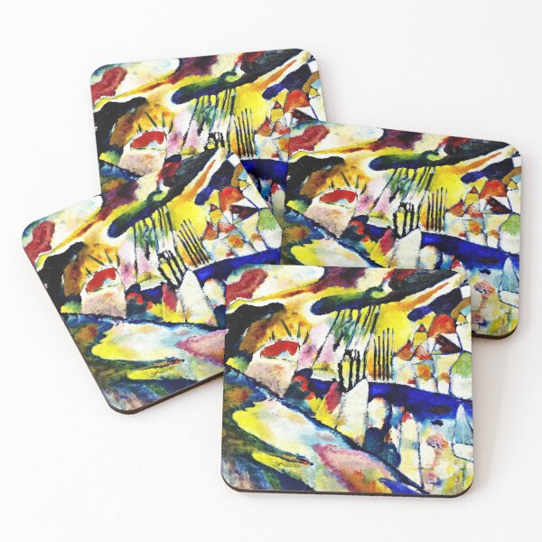 Item preview, Wassily Kandinsky  -  Landscape With Rain Landschaft Mit Regen designed and sold by vakashop.