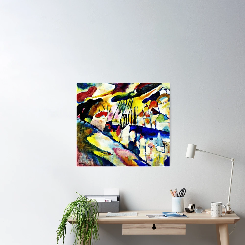 Wassily Kandinsky - Landscape With by Sale Redbubble for Regen\