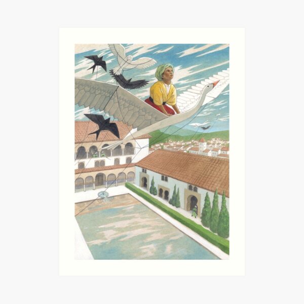 Letters From The Labyrinth | Room #10: Eish Al Kamar (The Moon’s Nest) Art Print