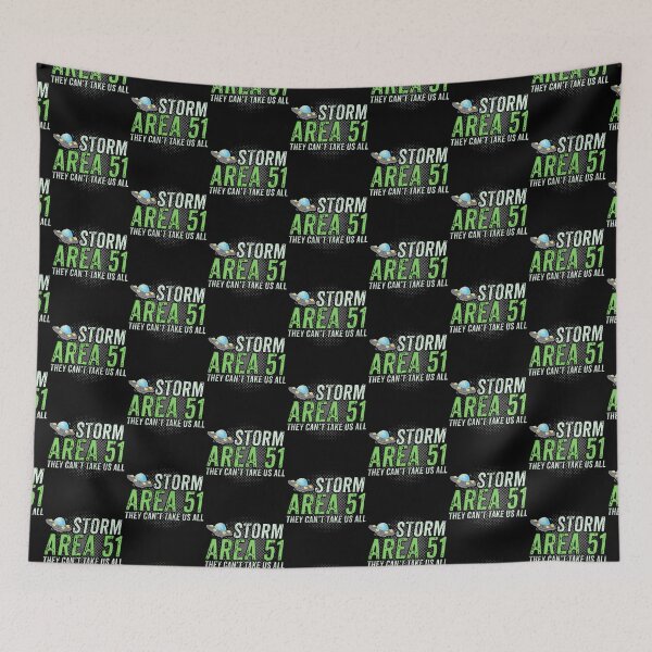 Item preview, Storm Area 51 Shirt Alien UFO They Can't Stop Us designed and sold by rhonstoppable27.