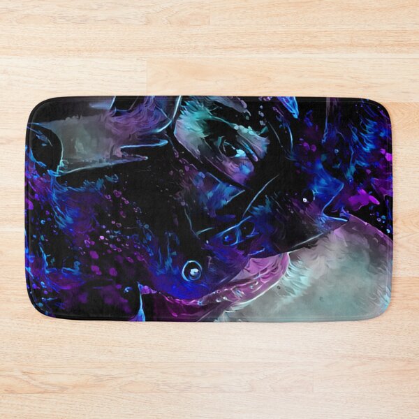 Item preview, Blacklight Portrait of a Perfect Pup designed and sold by ArcadiaAbstract.