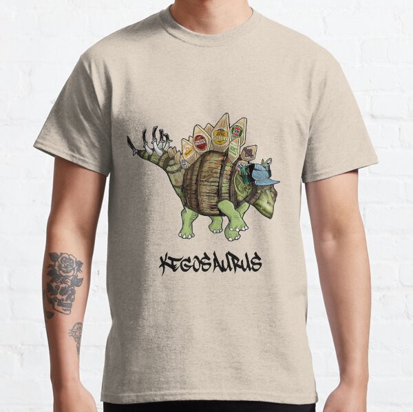 "Kegosaurus" Classic T-Shirt